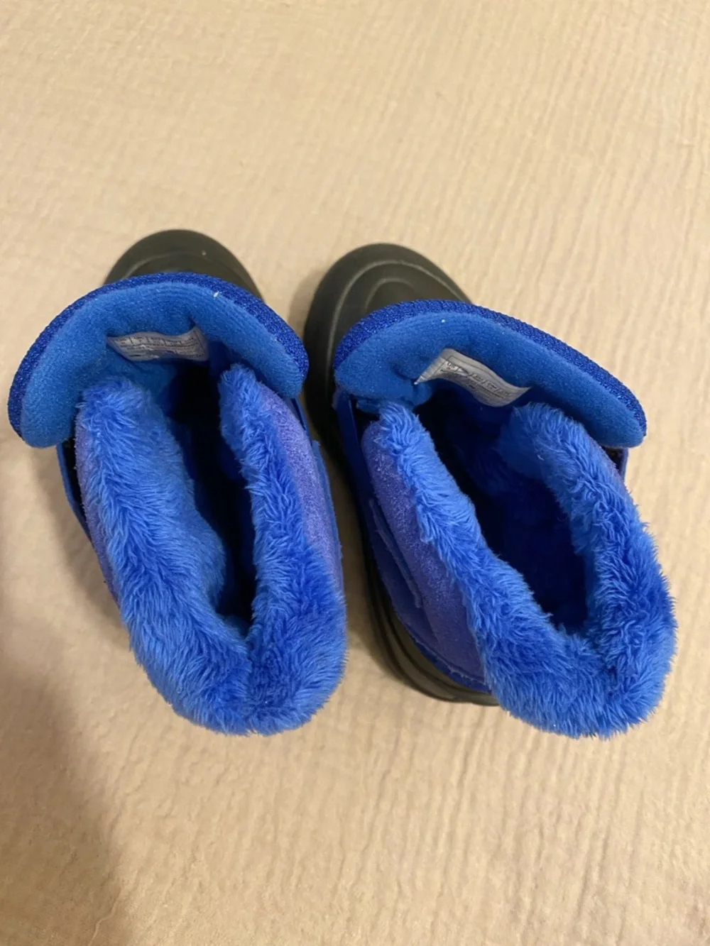 The North Face Kids' Blue Insulated Winter Boots. Size 8